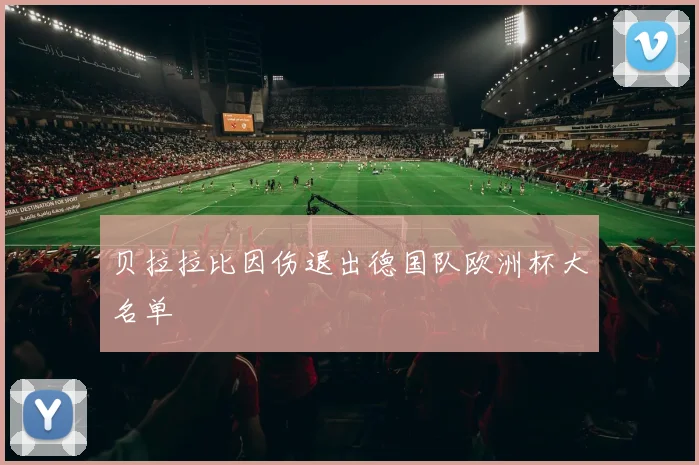 贝拉拉比因伤退出德国队欧洲杯大名单