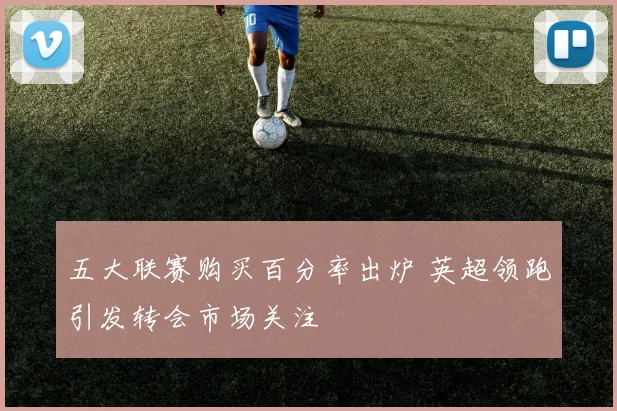 五大联赛购买百分率出炉 英超领跑引发转会市场关注